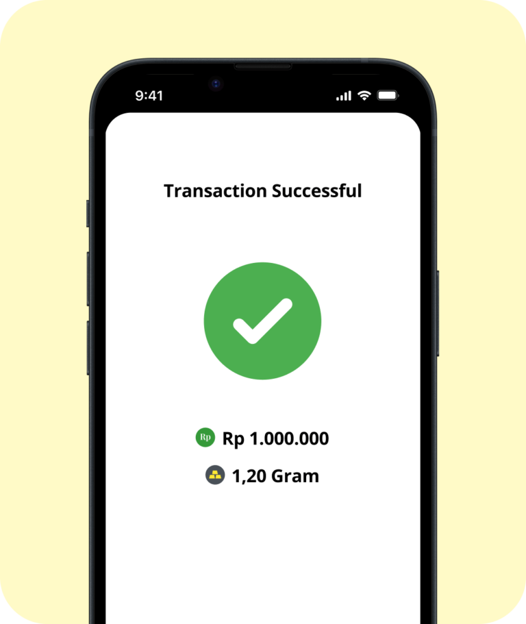 . Congratulations! Your transaction is successful