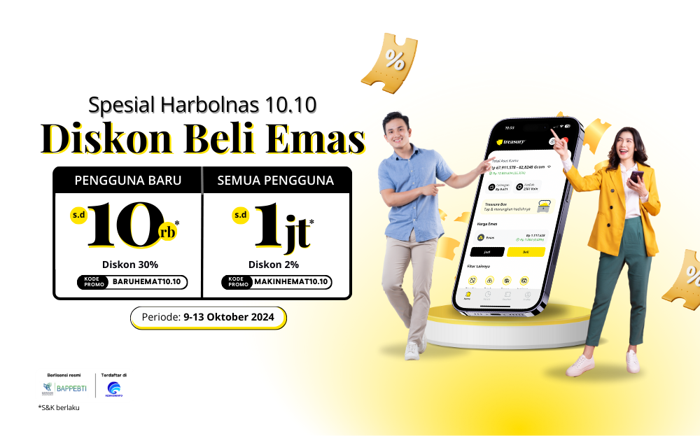 10.10 Beli Emas