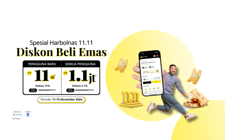 Harbolnas 11.11 Beli Emas